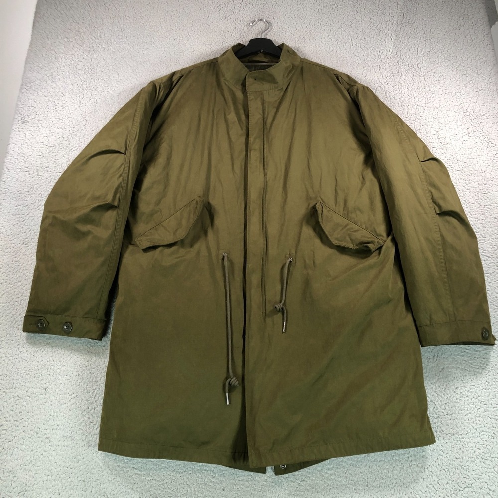 Frizmworks Vincent M65 Fishtail Parka Mens Extra Large Sage Green Coat
